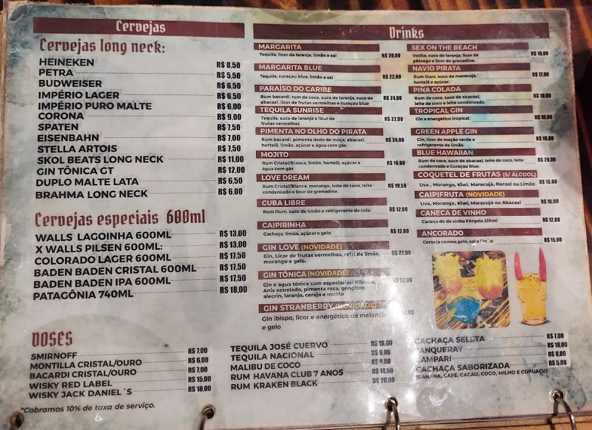 Menu Navio Pirata Hambúrgueria-2