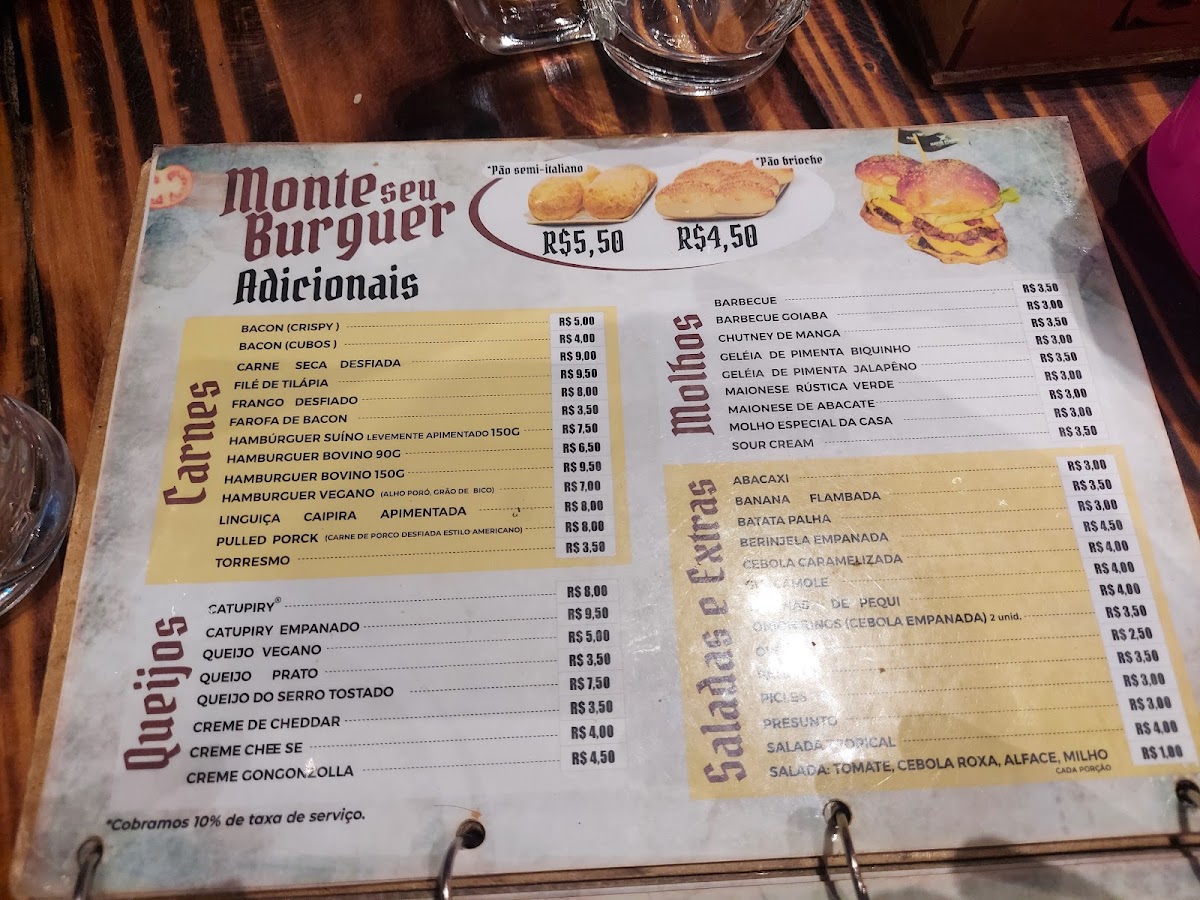 Menu Navio Pirata Hambúrgueria-3