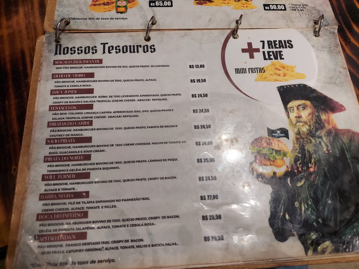 Menu Navio Pirata Hambúrgueria-6
