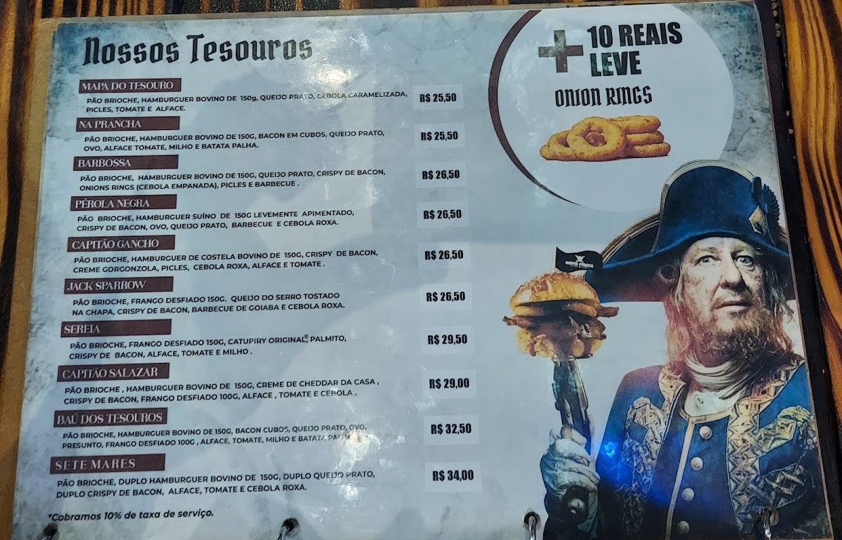 Menu Navio Pirata Hambúrgueria-7