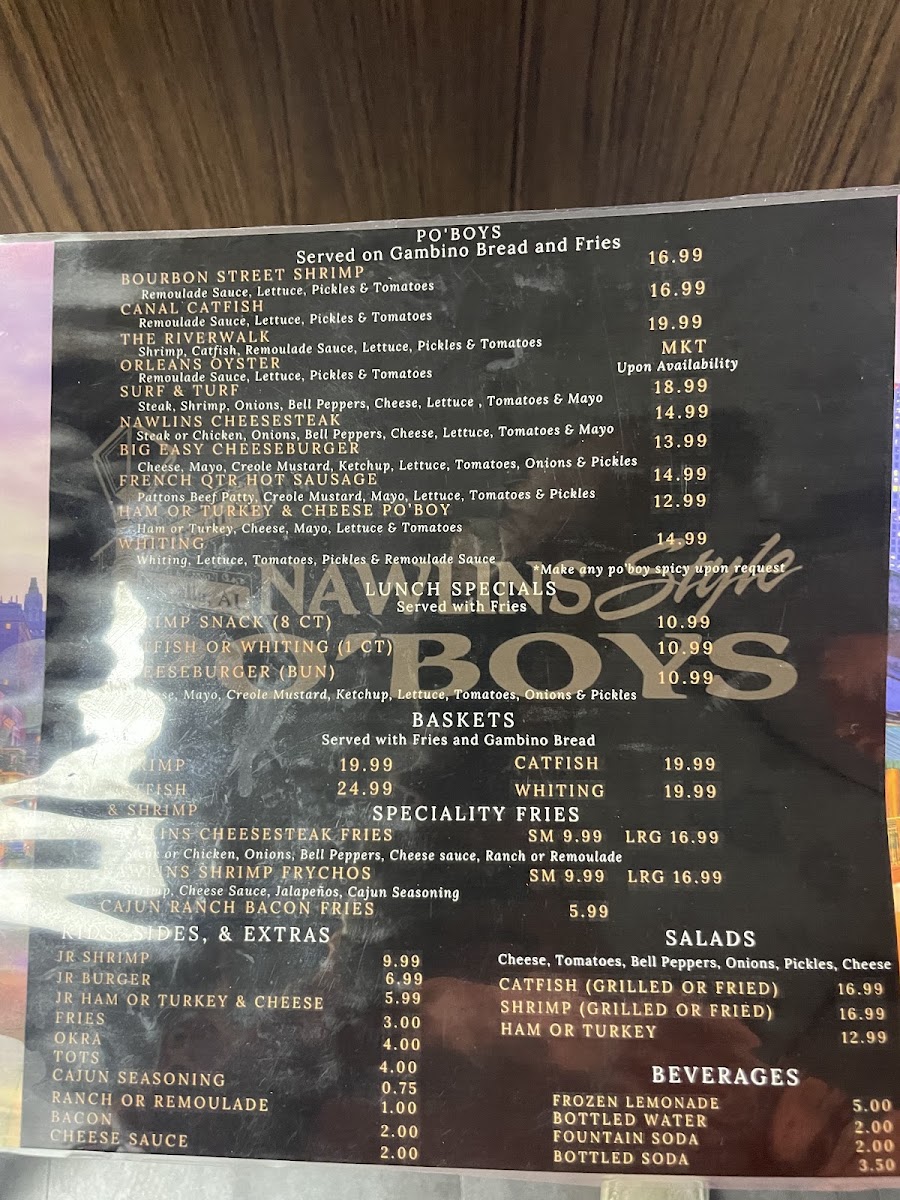 Menu Nawlins Style Po’Boys-3
