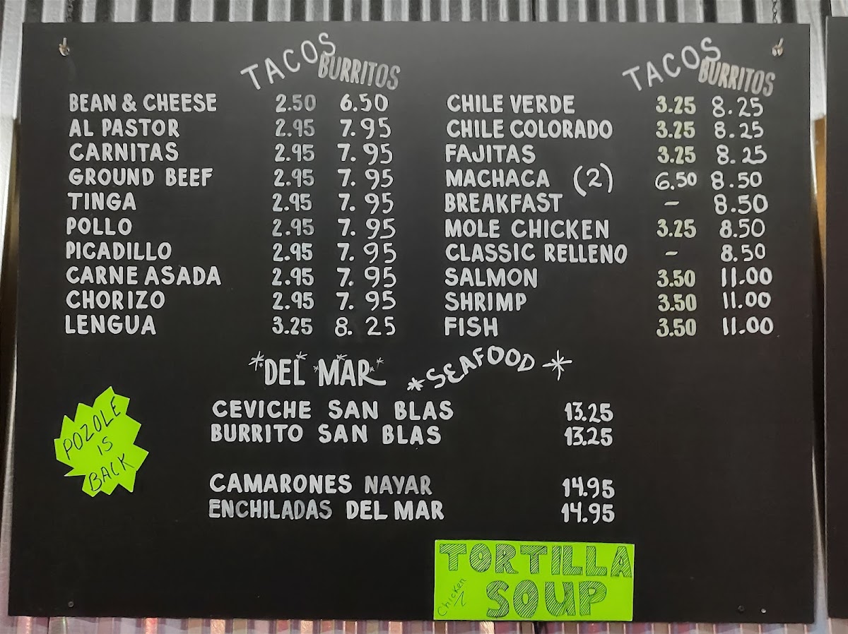 Menu Nayar Taqueria-5