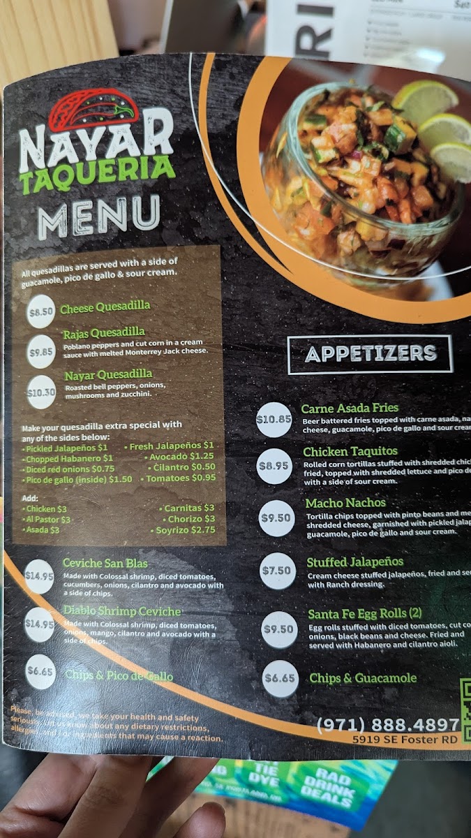 Menu Nayar Taqueria-6