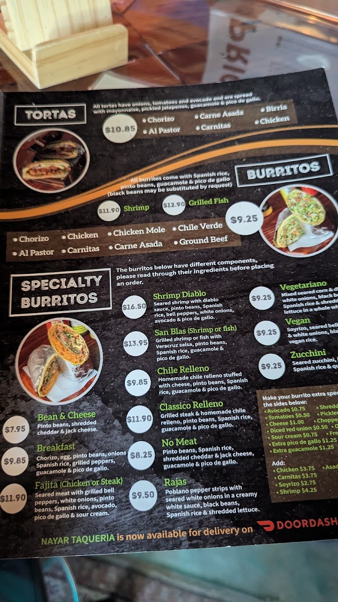 Menu Nayar Taqueria-7
