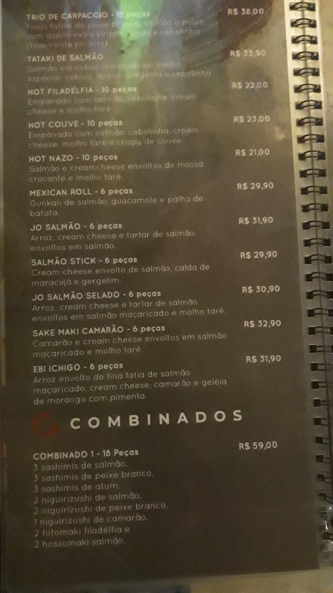 Menu Nazo Japanese Food - Asa Norte-6