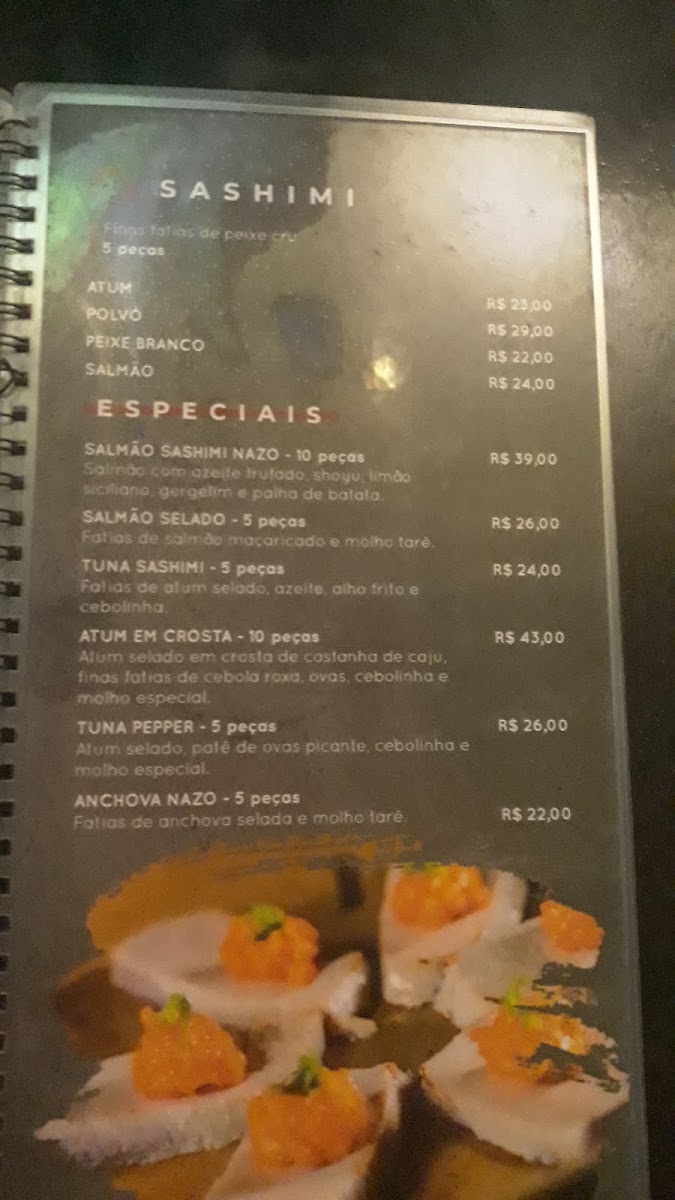 Menu Nazo Japanese Food - Asa Norte-7