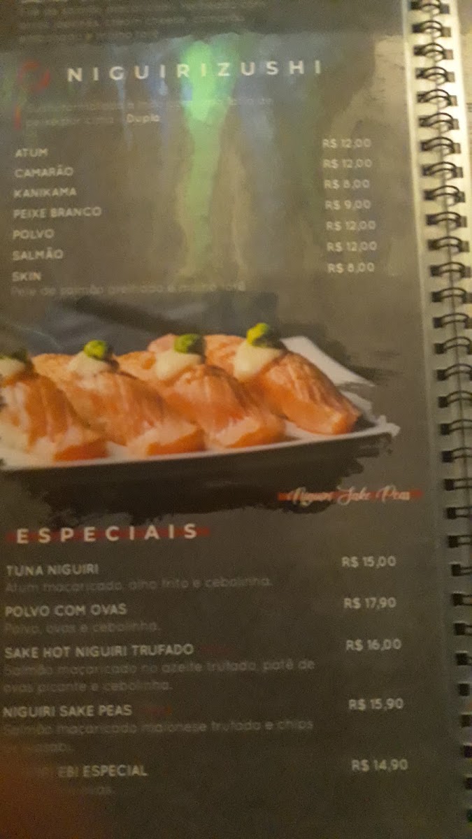 Menu Nazo Japanese Food - Asa Norte-9