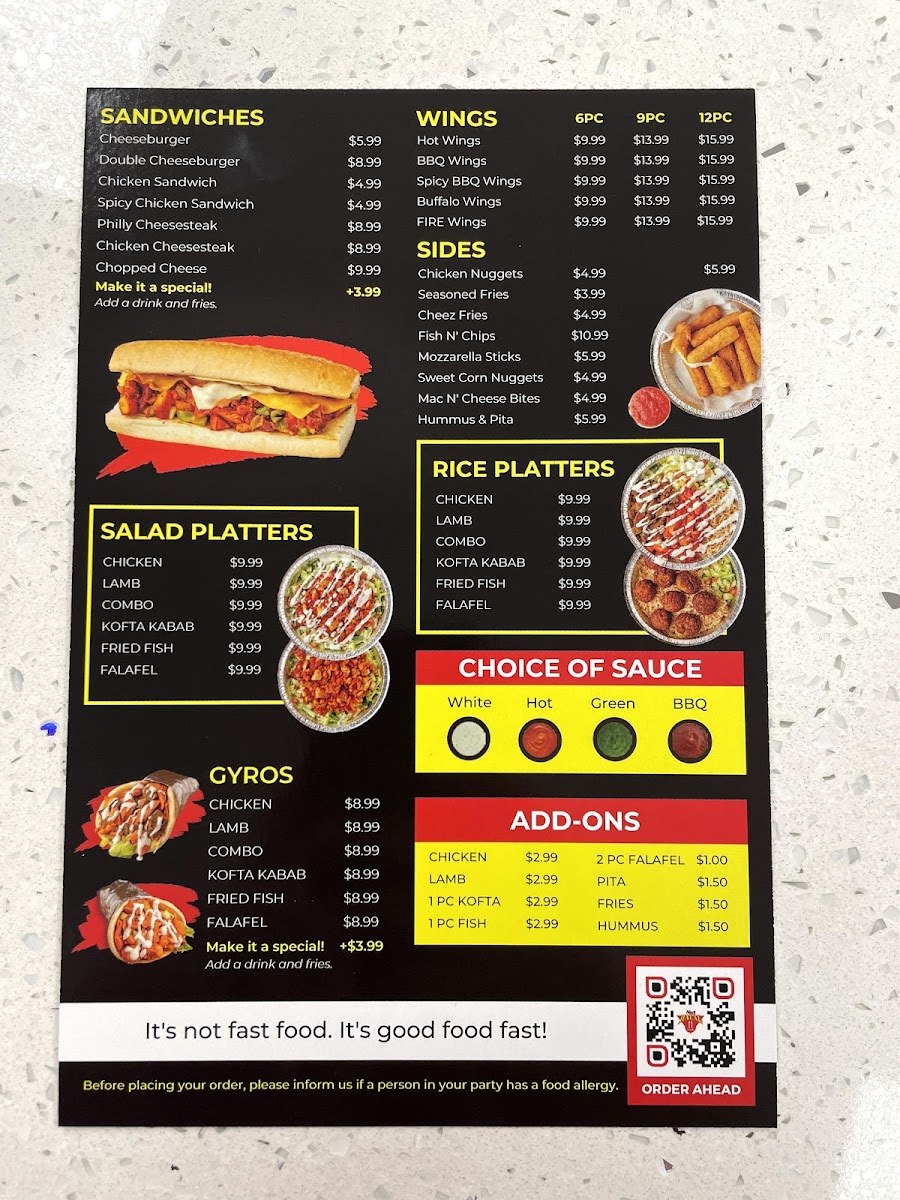 Menu Naz's Halal Food - Pawtucket-6