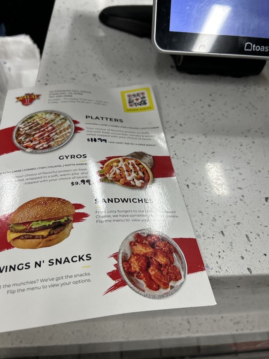 Menu Naz’S Halal Food - Sterling-10