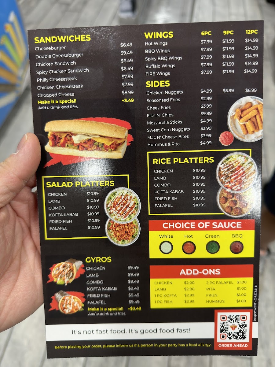 Menu Naz’S Halal Food - Sterling-3