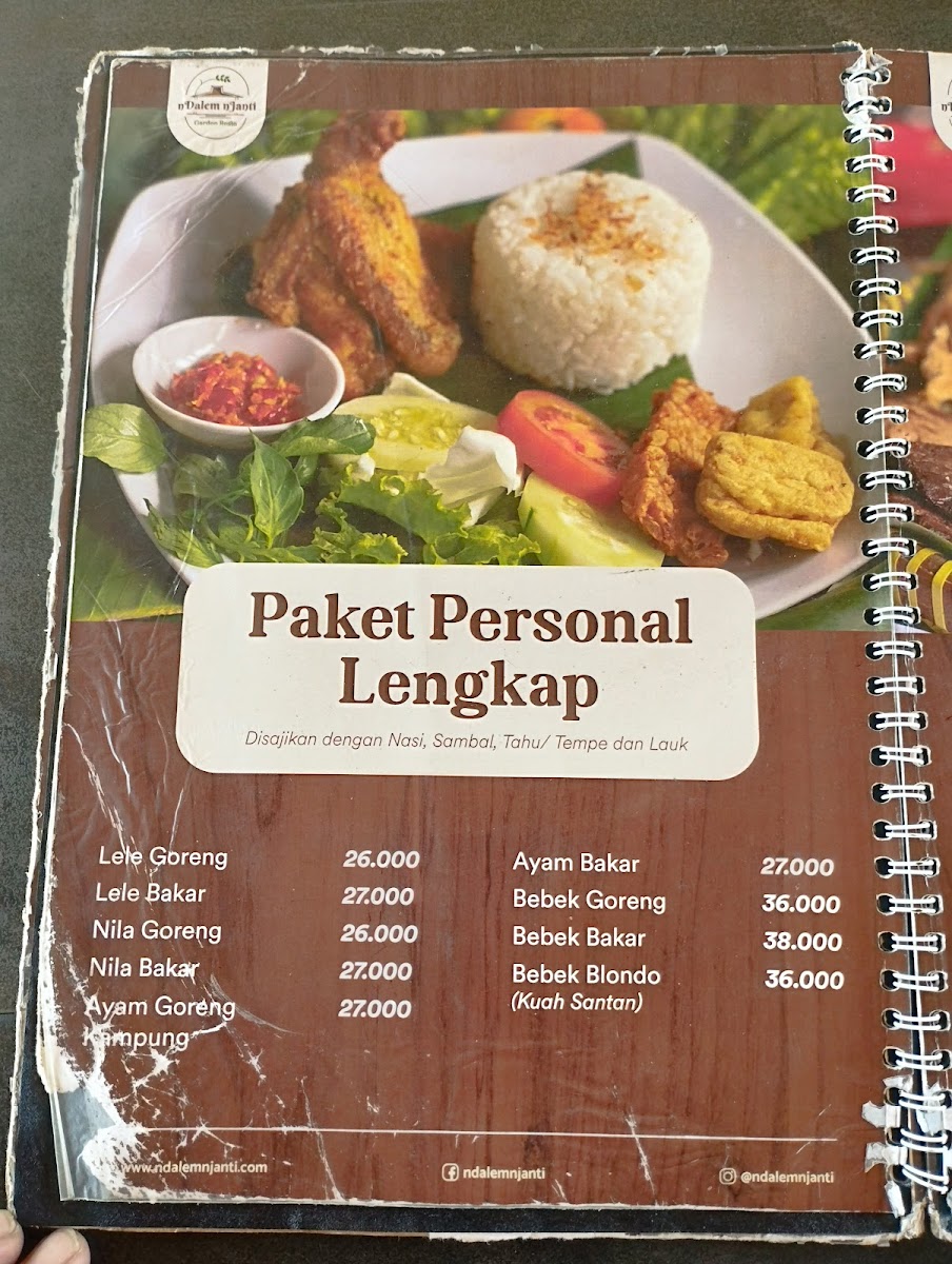 Menu Ndalem Njanti Garden Resto-7