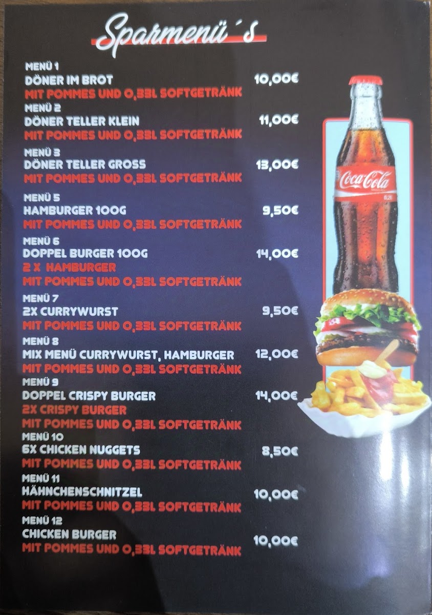 Menu Neco's Grillhaus-1