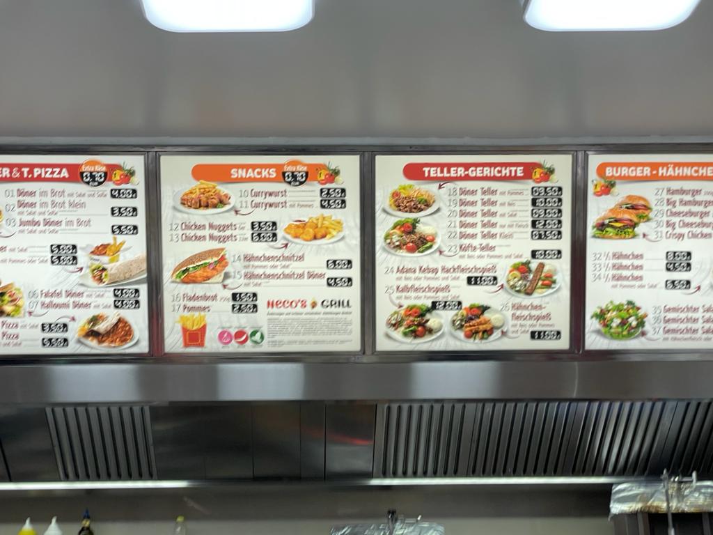 Menu Neco's Grillhaus-6