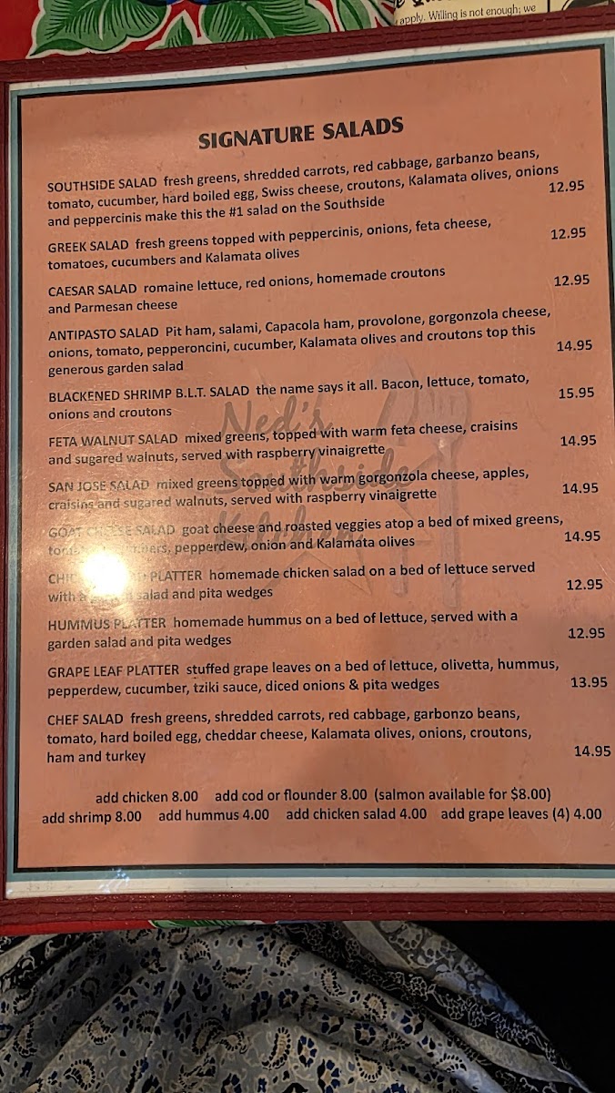 Menu Ned's Southside Kitchen-3