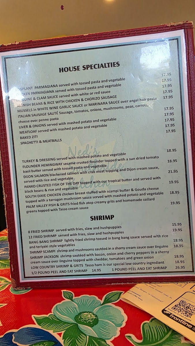 Menu Ned's Southside Kitchen-7