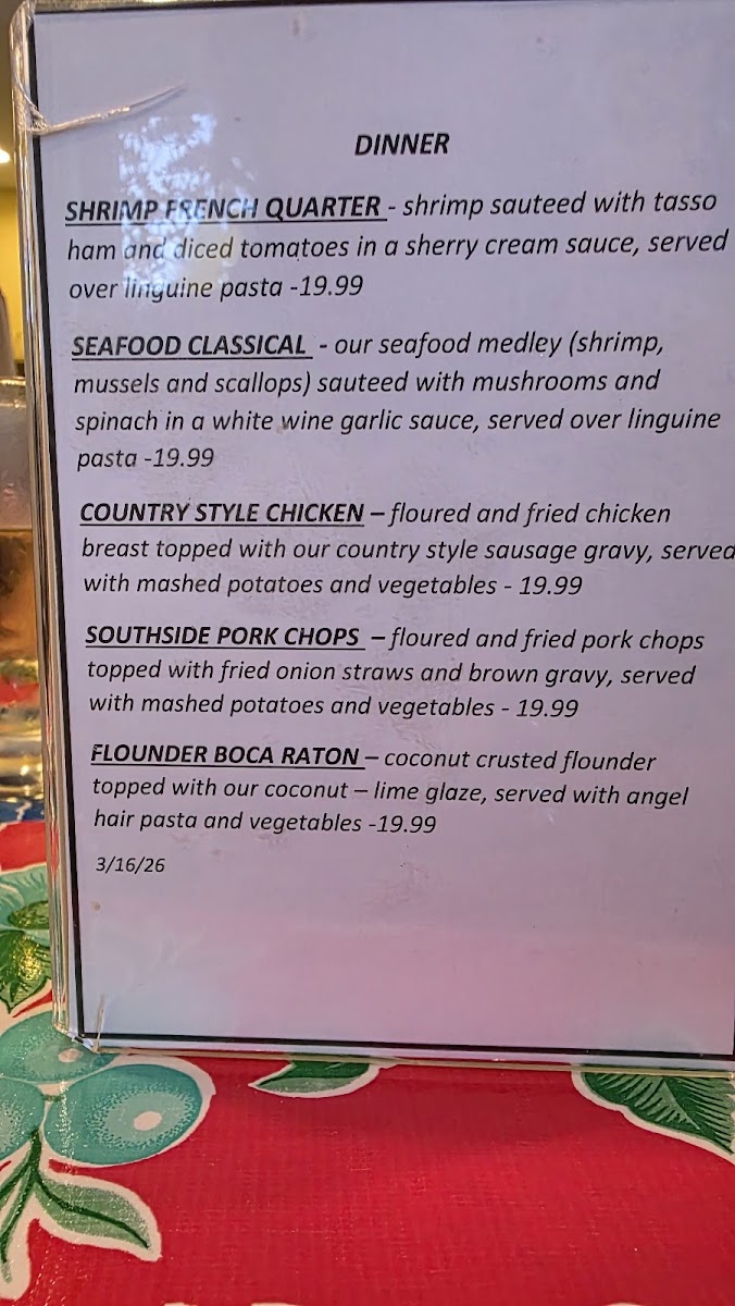 Menu Ned's Southside Kitchen-8