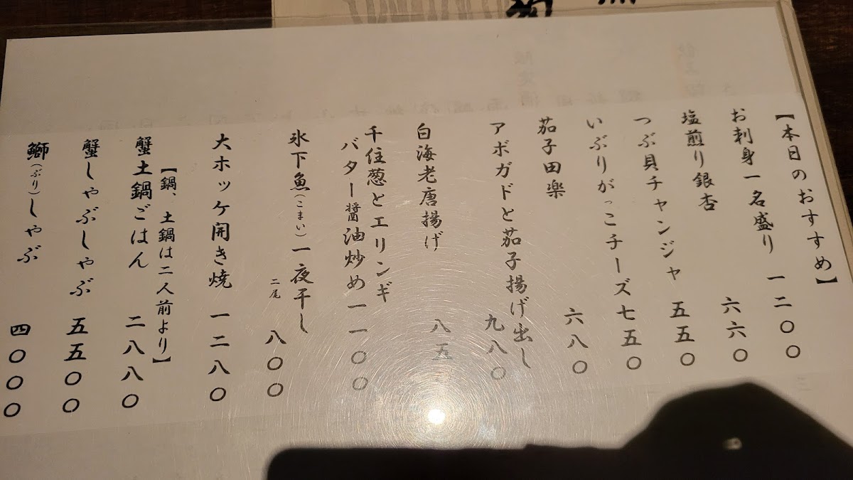 Menu Negiya Heikichi Shibuya Udagawacho-5
