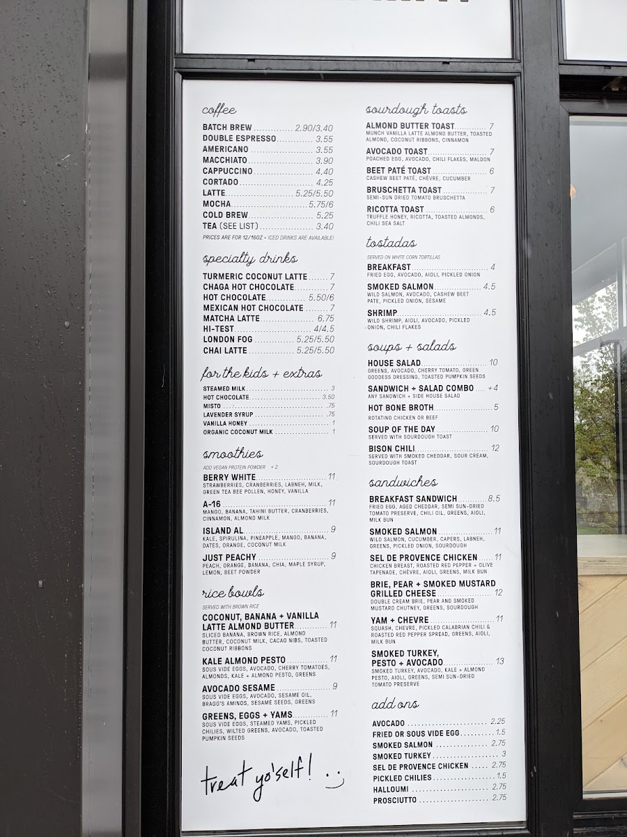 Menu Neighbour Coffee - Altadore-6