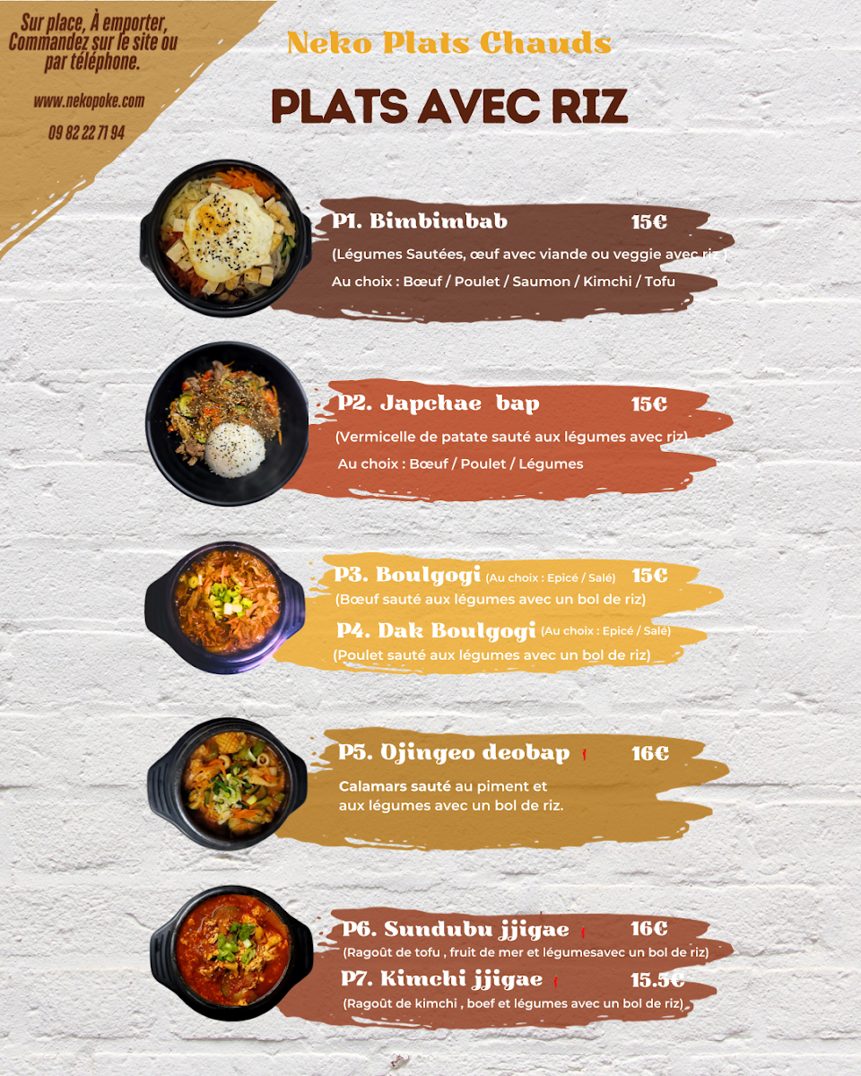 Menu Neko Poke-3