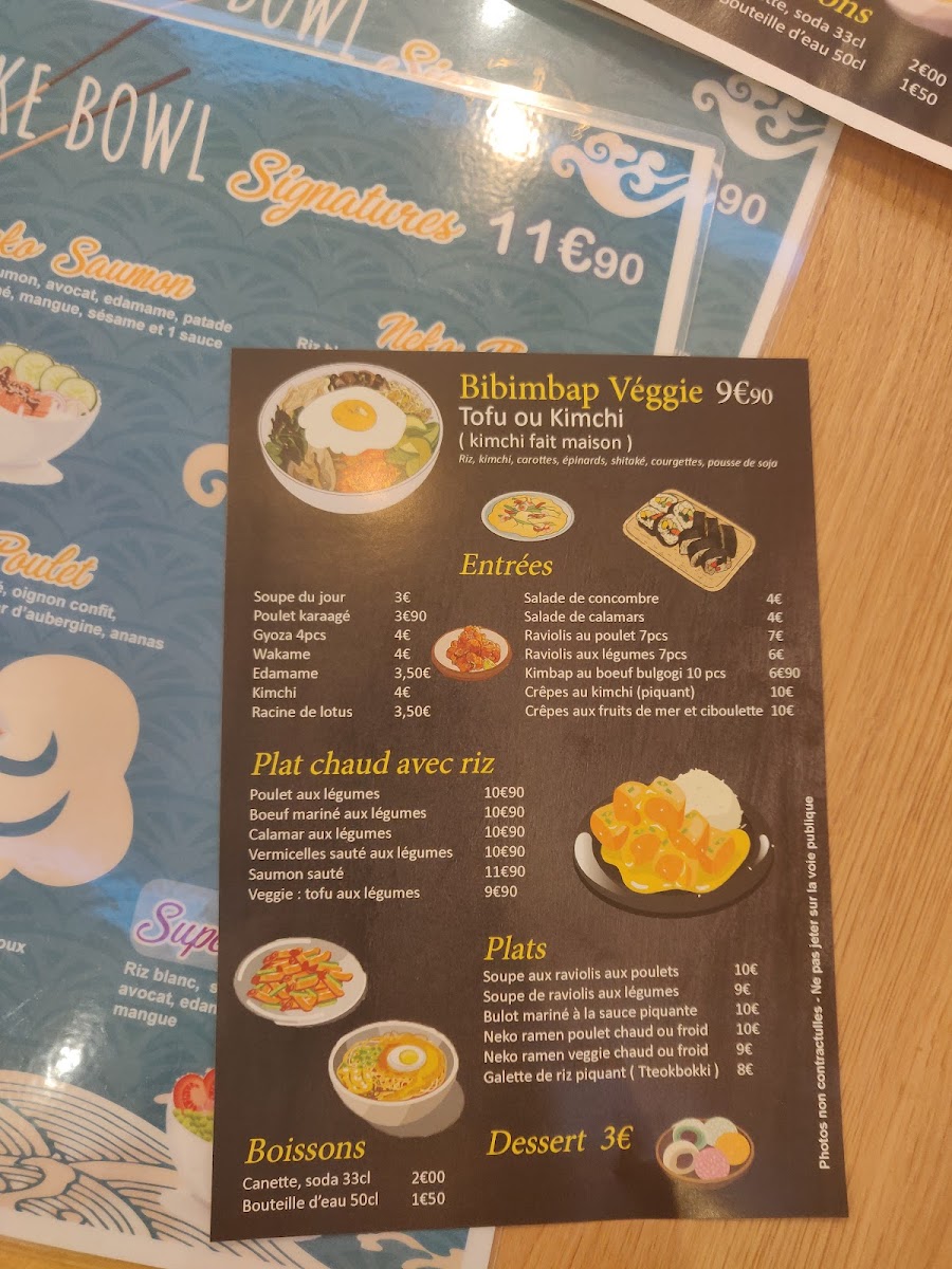 Menu Neko Poke-9