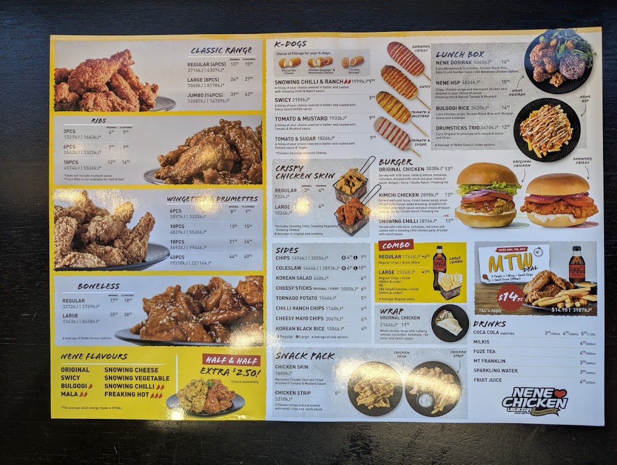 Menu Nene Chicken Doncaster-1