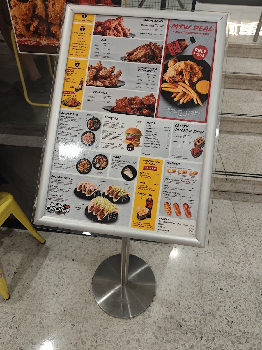Menu Nene Chicken Macquarie-4