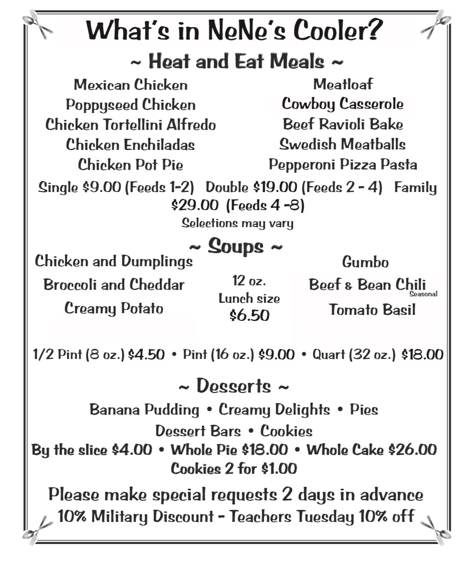 Menu Nene’S Dishes-9