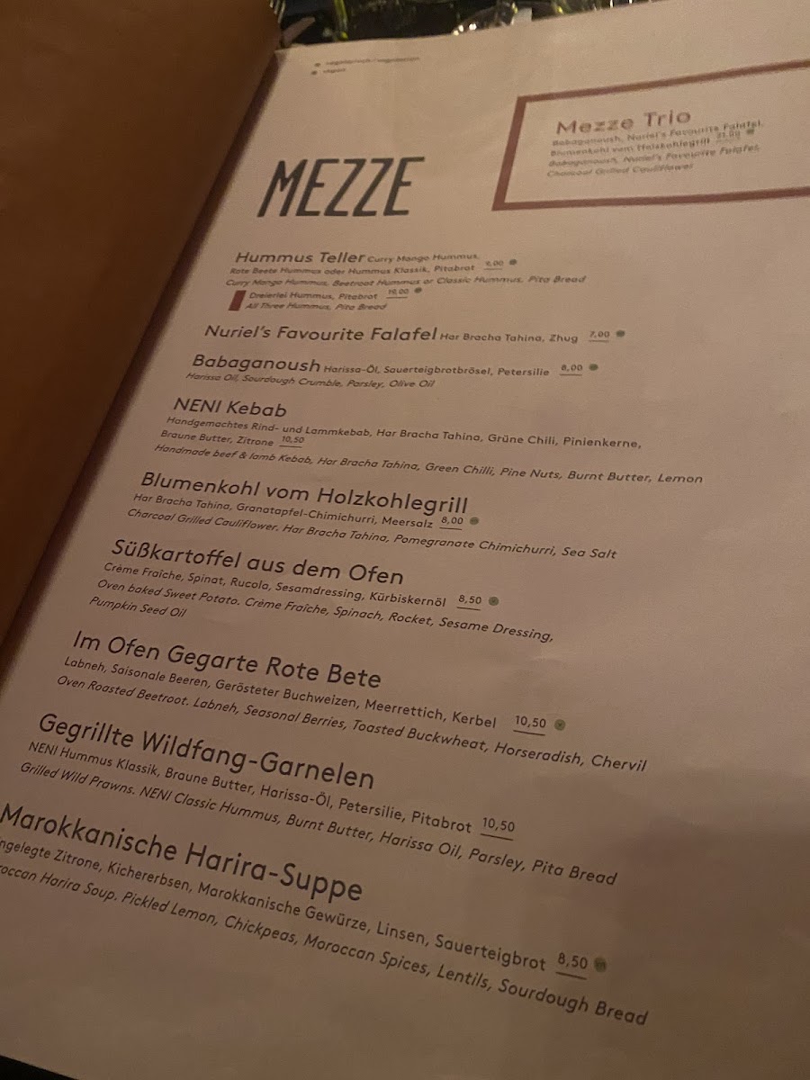 Menu Neni Munchen-10