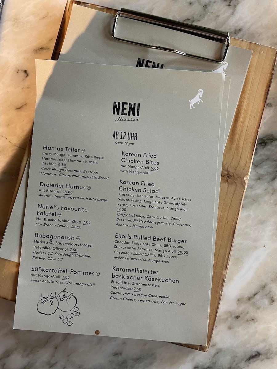 Menu Neni Munchen-7
