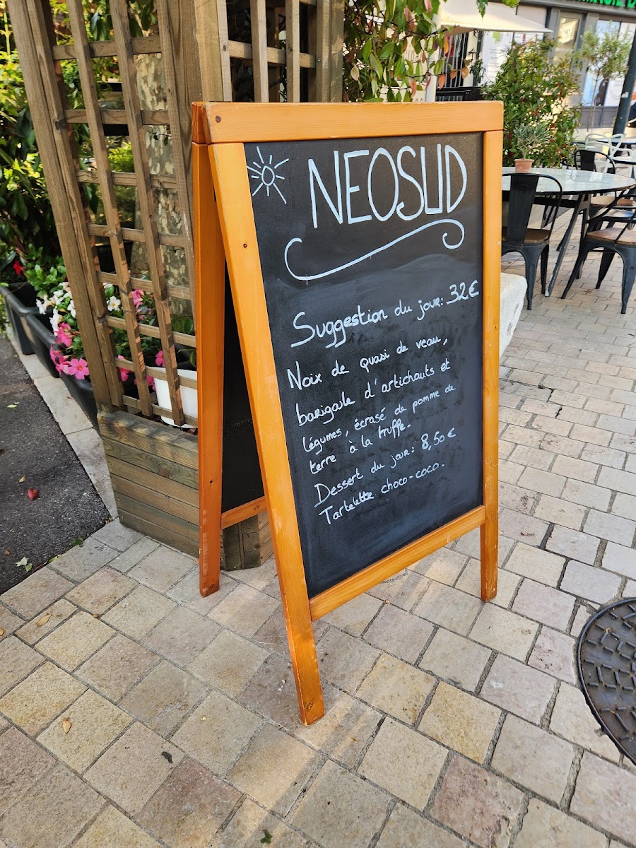 Menu Neosud-8
