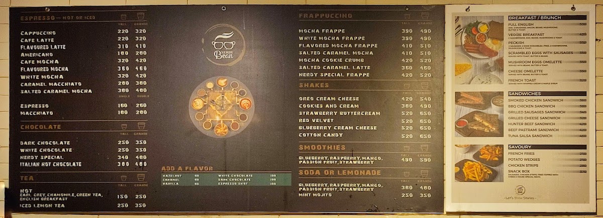Menu Nerdy Bean Coffee House-4