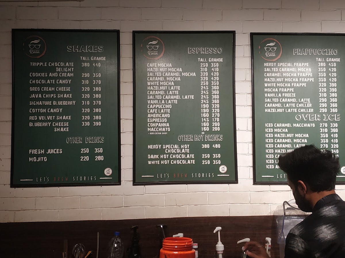 Menu Nerdy Bean Coffee House-6