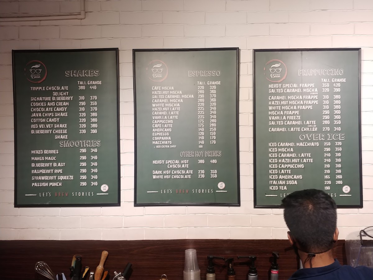 Menu Nerdy Bean Coffee House-8