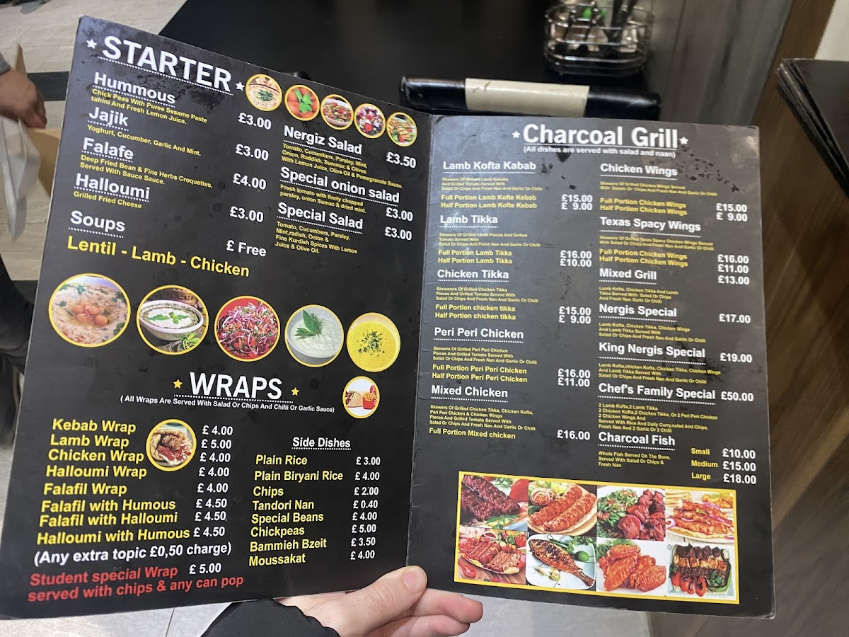 Menu Nergiz Grill - Halal Restaurant-1
