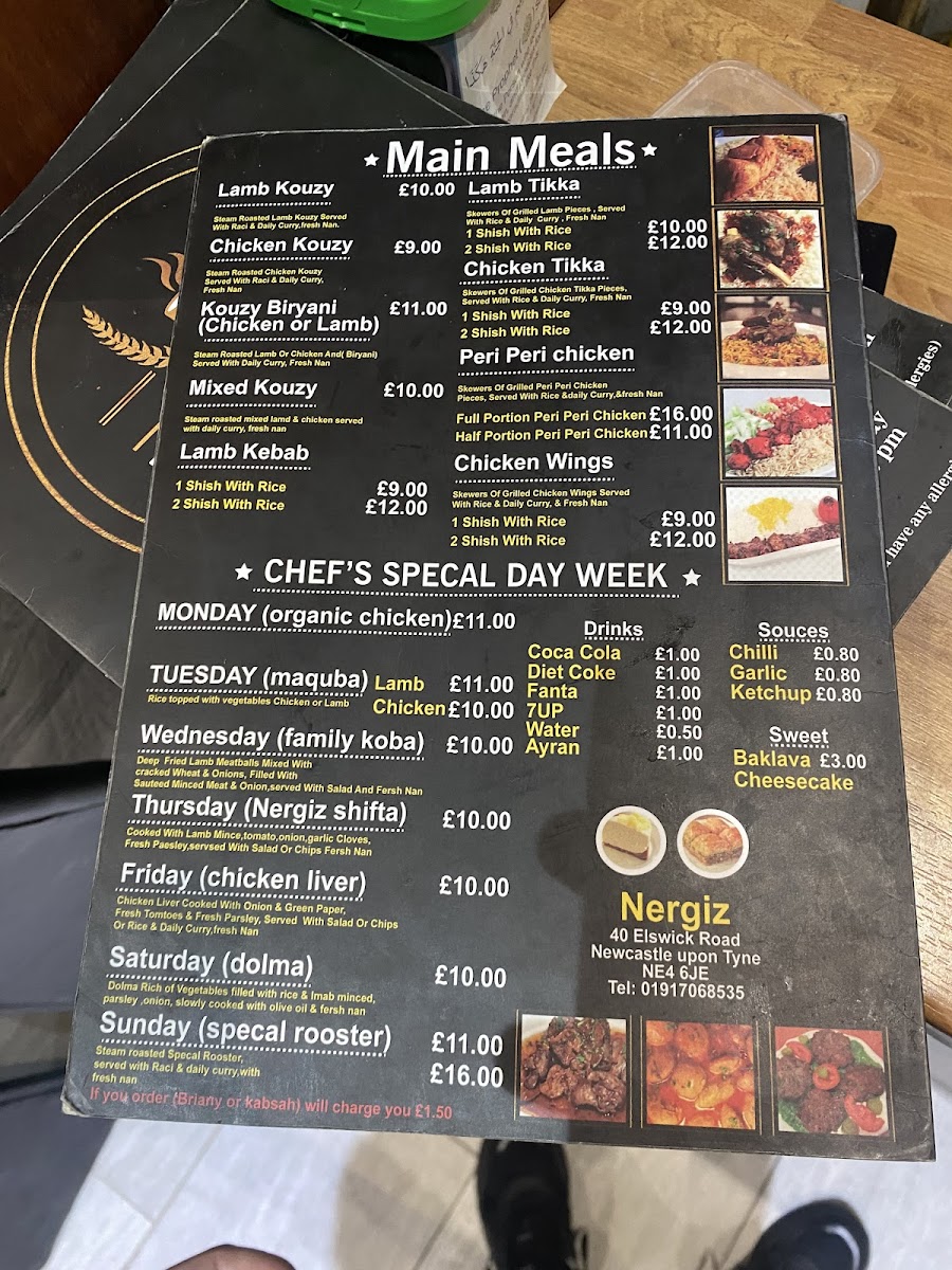 Menu Nergiz Grill - Halal Restaurant-2