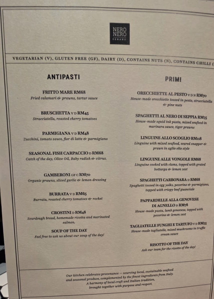 Menu Nero Nero - Penang-9
