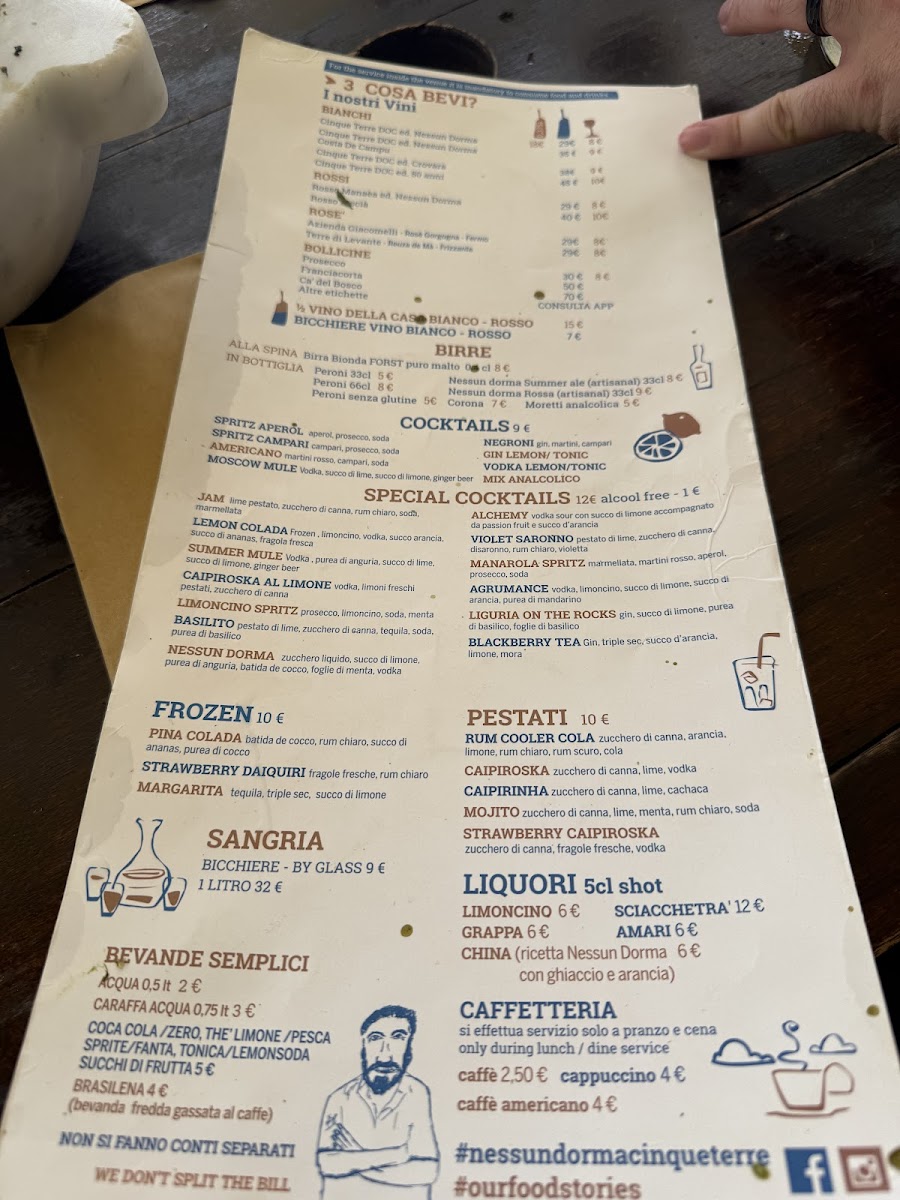 Menu Nessun Dorma-8