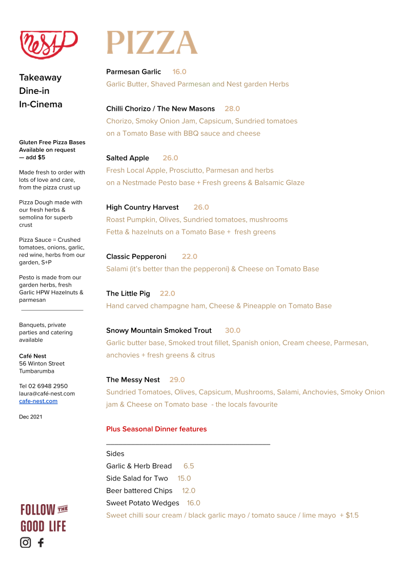 Menu Nest Cinema Cafe Books-3