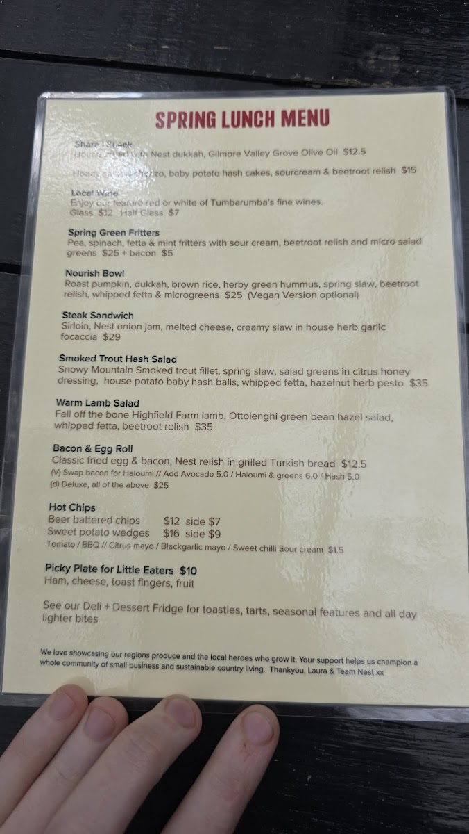 Menu Nest Cinema Cafe Books-5
