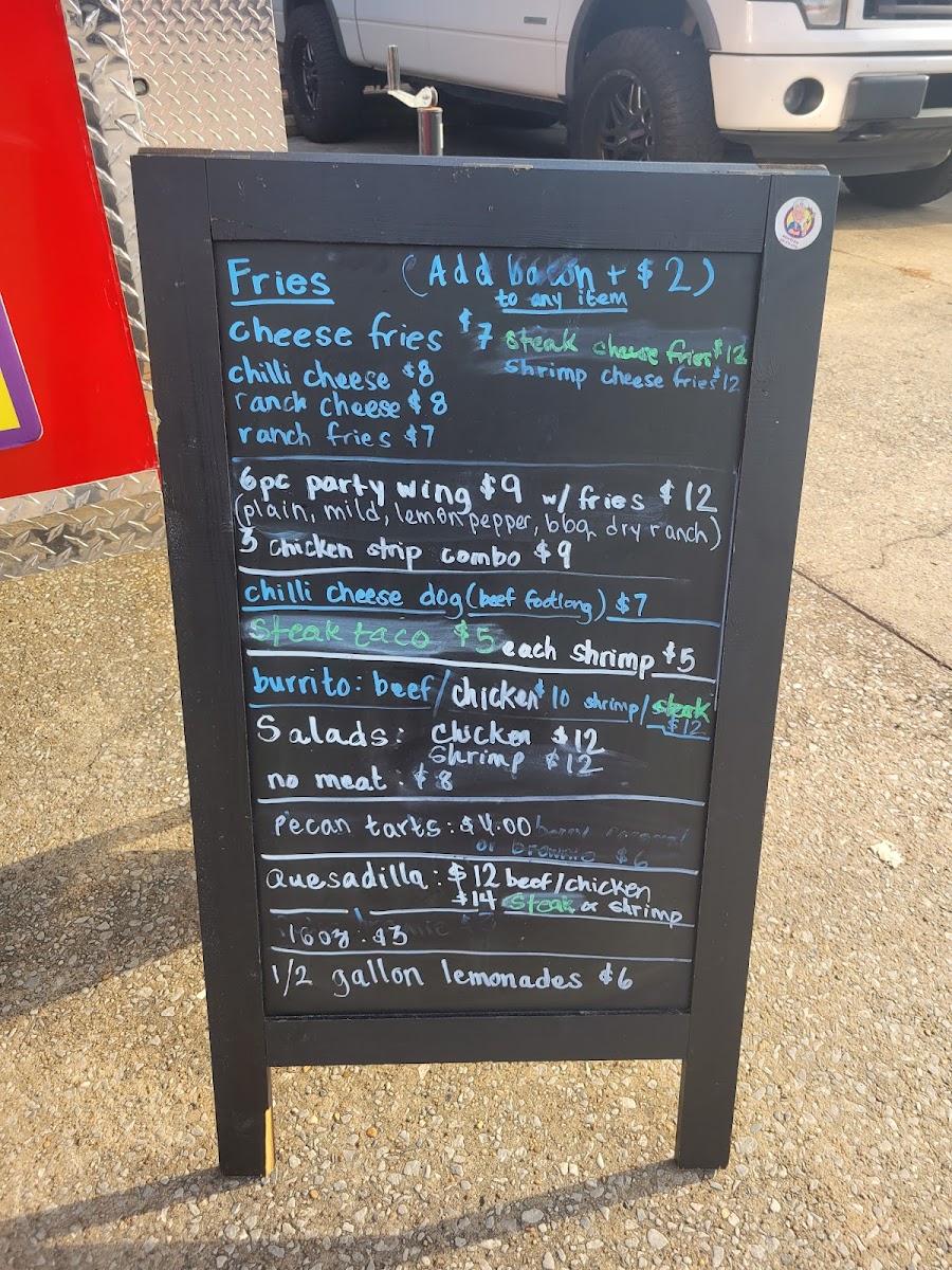 Menu Nettie B's Grill-1
