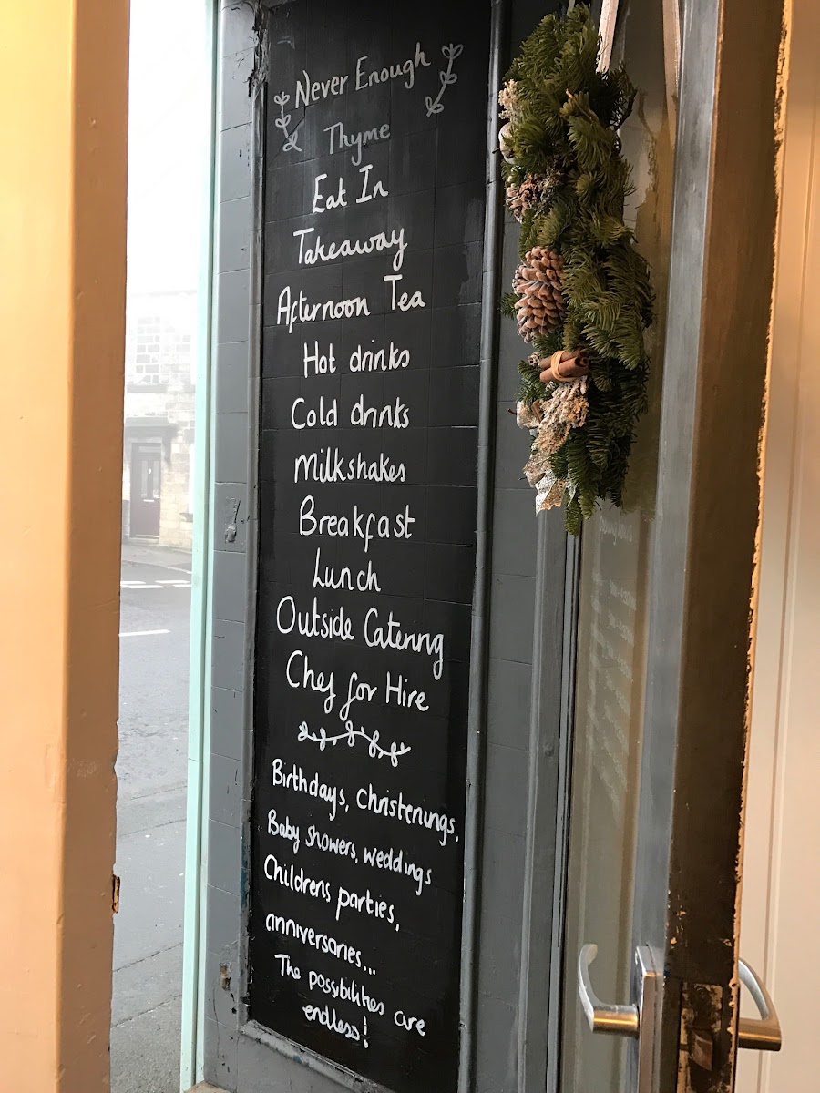 Menu Never Enough Thyme-6
