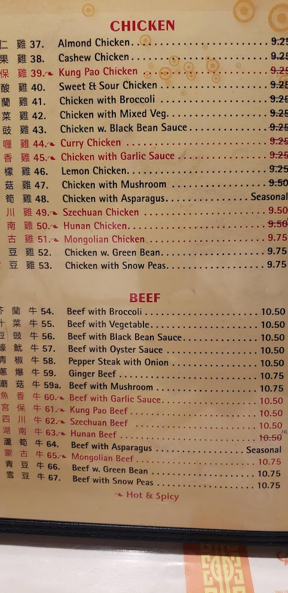 Menu New China Restaurant-9