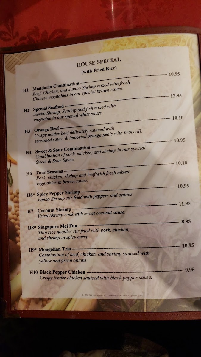 Menu New China Town-10