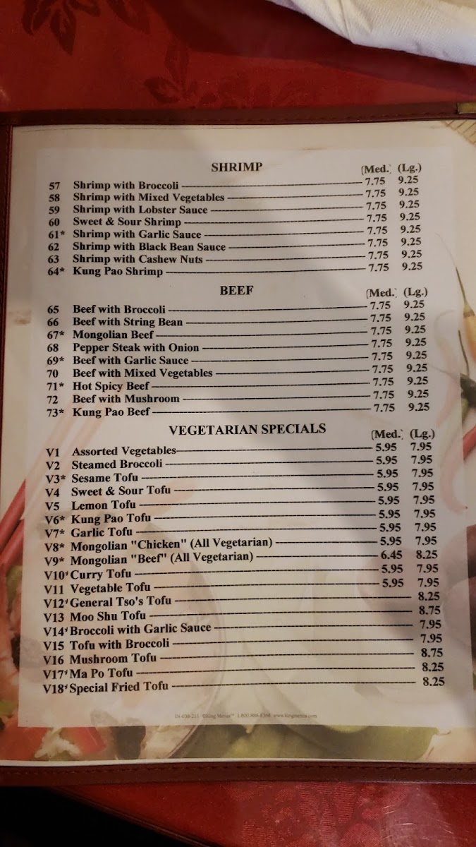 Menu New China Town-5