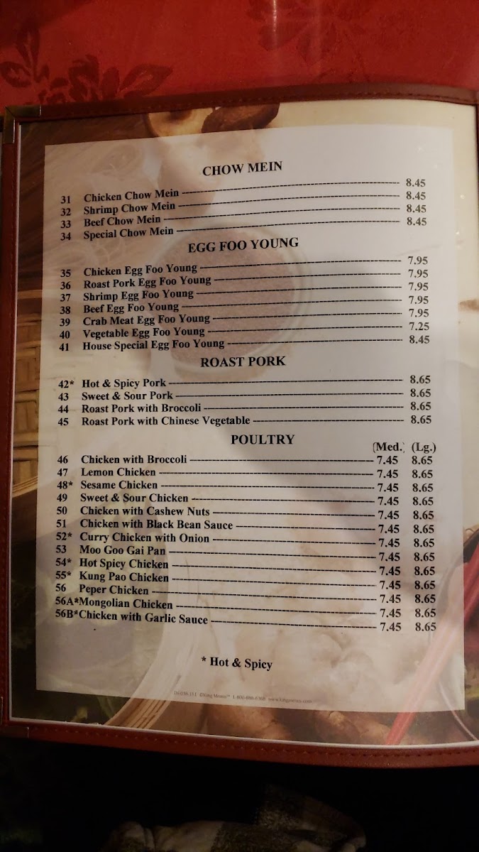 Menu New China Town-7