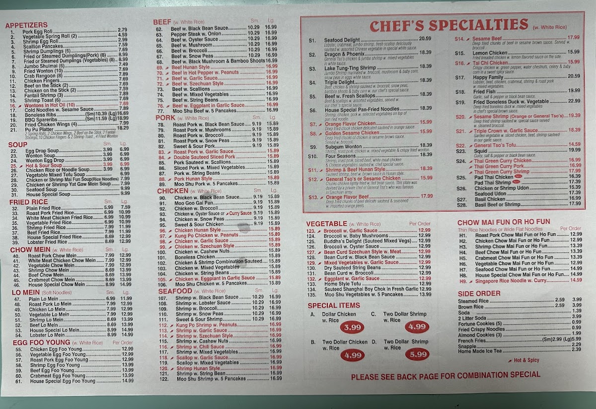 Menu New China-1