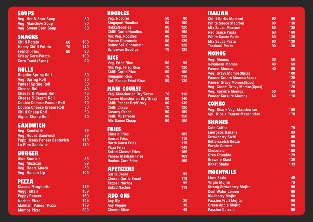 Menu New Chinese Food Plaza-5