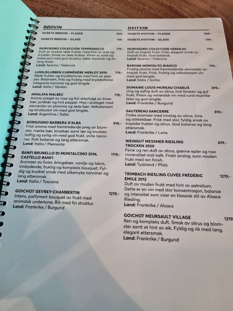 Menu New Delhi-5