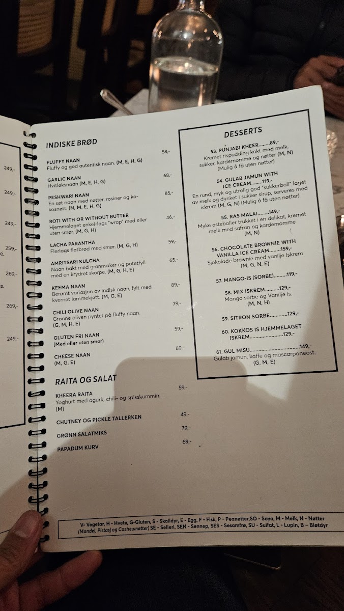 Menu New Delhi-8