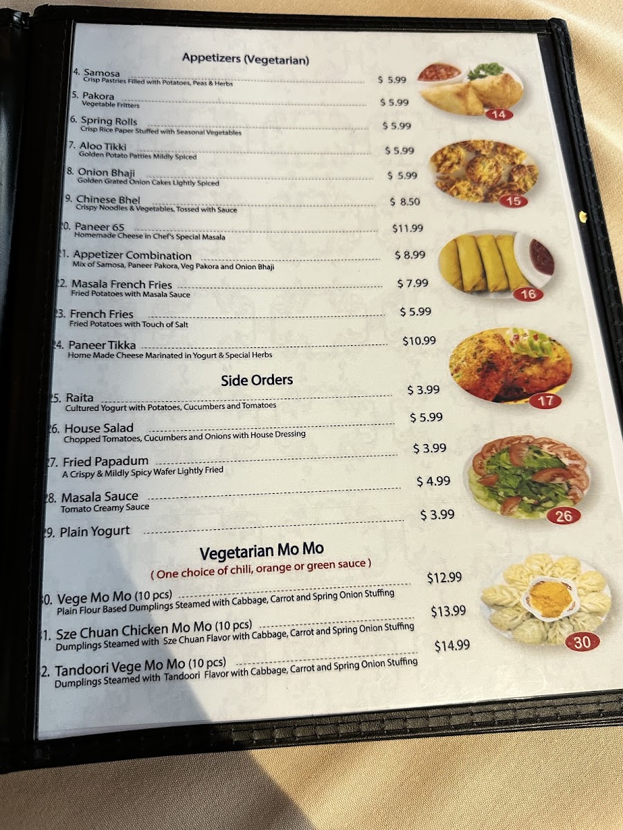 Menu New Flavor Of India-10